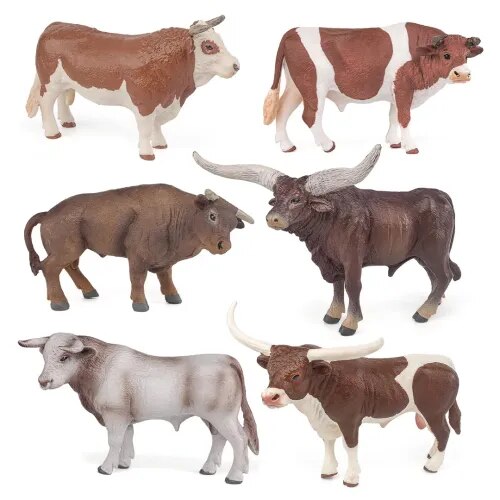 Cow Buffalo Set Of Six product image