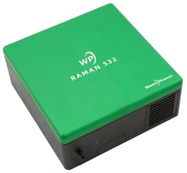 WP X series low f-number Raman spectrometer with range and internal filter set optimized for 532 nm Raman measurements. Laser and probe sold separately.   ## = 13 for f/1.3 or 18 for f/1.8   C = TEC Cooled (-15 deg C), 1k pixel S7031   Integrated 25 um slit and SMA connector (default option)