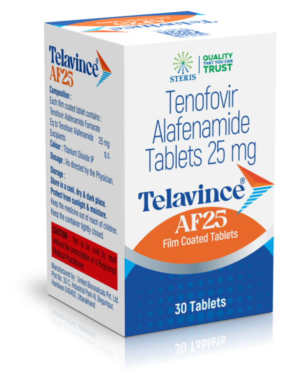 Tenofovir Alafenamide 25 mg