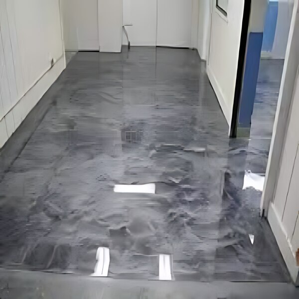 Mettalic Flooring.