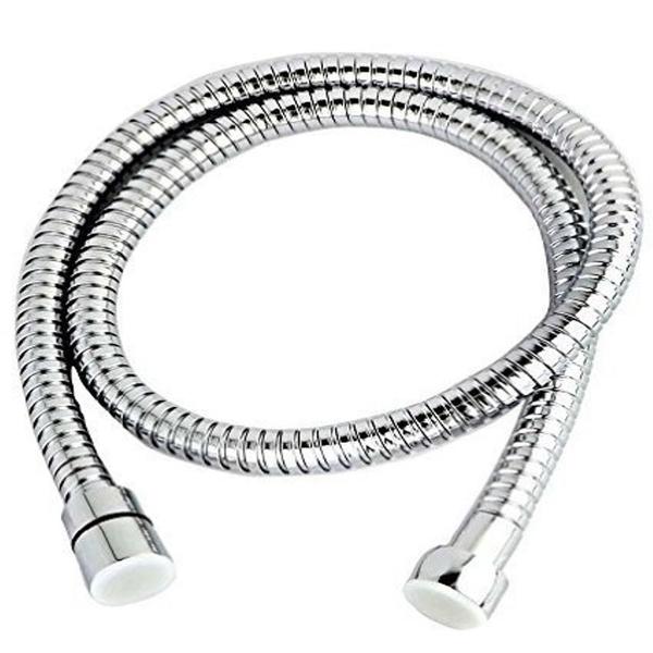 This hose is made from 304-grade stainless steel for rust resistance and durability. It has smooth interiors to ensure a quick flow of water and can handle extreme hot and cold temperatures. It is suits anti-kink spiral design prevents tangling.It is Use  both hand showers and health faucets