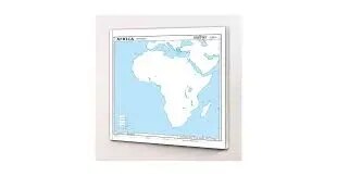 Africa Physical Map (100x70cm) product image