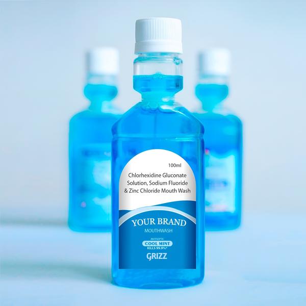 chlorhexidine gluconate solution sodium fluoride zinc chloride mouthwash