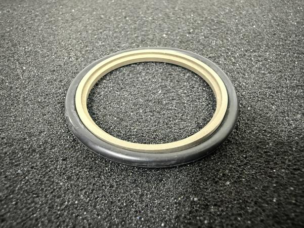 Rod Step Seals designed to provide leak-free sealing in hydraulic cylinders. Made from premium PTFE+Bronze with NBR /Viton energizer to withstand high Temperature , these seals deliver low friction, high pressure resistance, and long service life in demanding industrial applications.