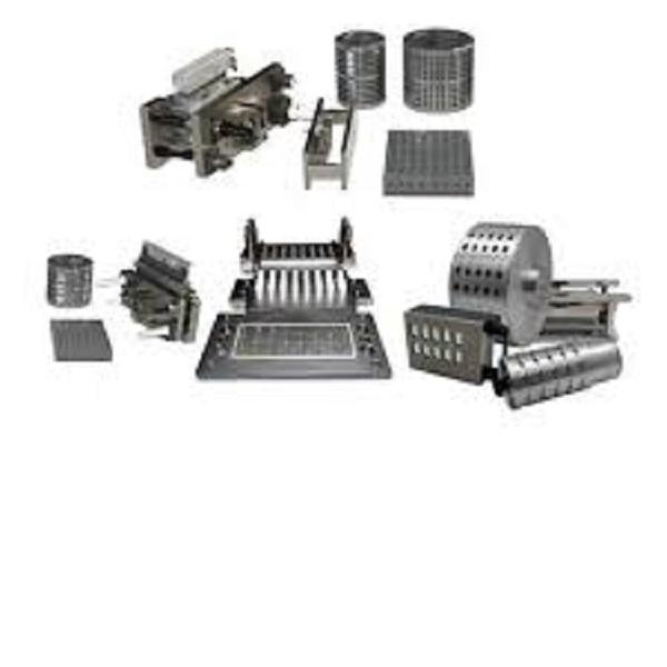 we specialize in providing a comprehensive set of ALU-ALU and PVC-ALU Blister Change Parts specifically designed for the ELMACH 500XT blister machine model. These components are meticulously crafted in-house using the latest CNC and Wire cut machinery, ensuring utmost precision in their production.