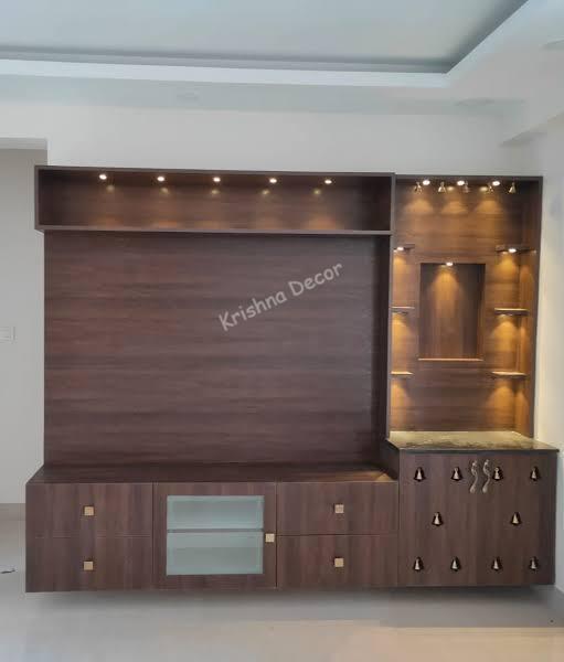 Coimbatore T.V unit with pooja design .cnc 2d design make perfect trendy designs costomize designs we make perfect cnc cutting.