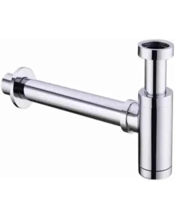 A bottle trap is a plumbing component that installs underneath a sink or wash basin to prevent sewer gases from entering your home. Its compact, bottle-like shape holds a small amount of water that acts as a seal, blocking foul odors from rising out of the drain. Bottle traps are typically used in bathrooms where the plumbing is exposed and a more modern, minimal look is desired.Their sleek, compact design takes up less visual and physical space compared to a traditional P-trap.