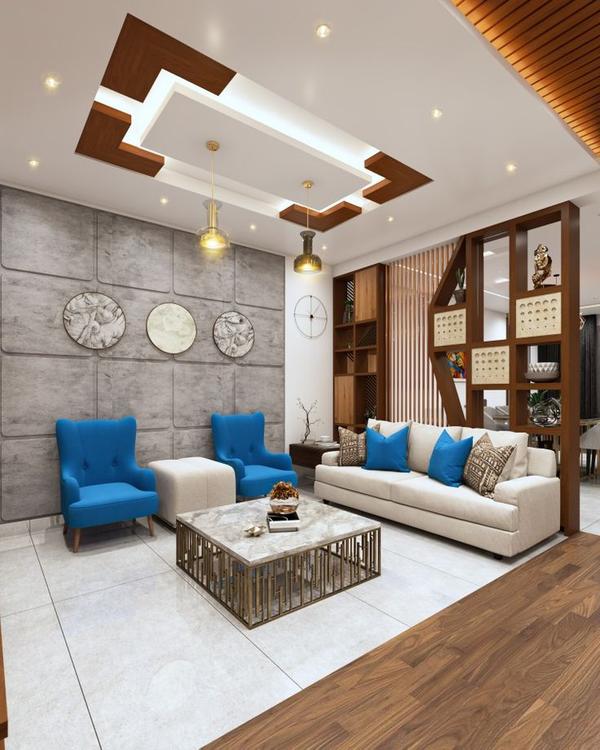 Custom Gypsum False Ceiling Designs for Living Spaces product image