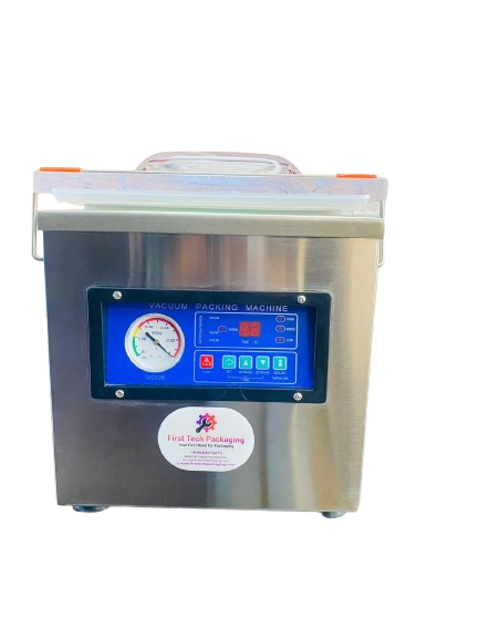 Compact Sized Table Top Commercial Vacuum Sealer for enhancing products shelf life and to store food products for long term. By Vacuum-Packing, the machine helps prevent oxidation, mildew, corrosion and moisture ingress.The result is improved shelf-life, better product appearance & higher perceived value of packaged goods. 