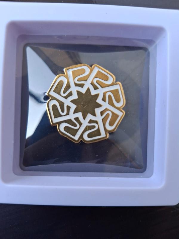 Lapel Pin  made up of Etched Brass