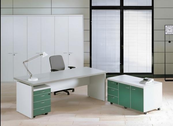 MAIN TABLE : 150*60*75CMSIDE STORAGE : 90*40*75CMPEDESTAL: 40*45*65CM