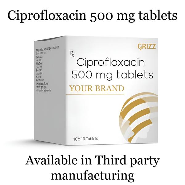 Ciprofloxacin 500mg Tablets