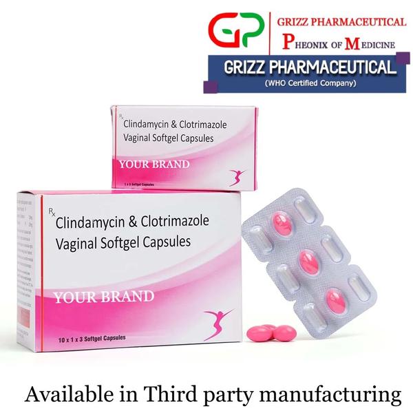 Clindamycin And Clotrimazole Vaginal Softgel Capsules