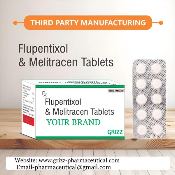 Flupentixol and melitracen tablets