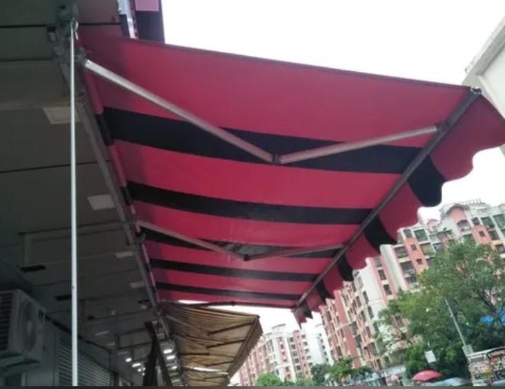 We are a reliable Manual Awning Manufacturer providing sturdy and easy-to-operate awnings for homes, shops, cafés, and commercial spaces.Our manual awnings are built with high-quality fabrics and durable hardware, ensuring long-lasting shade and weather protection.As a leading awning manufacturer, we offer customized manual awning solutions designed for smooth operation and minimal maintenance.Our manual awnings enhance outdoor comfort while adding a stylish and functional touch to any space.Choose our expertly crafted manual awnings for affordability, durability, and superior shading performance.