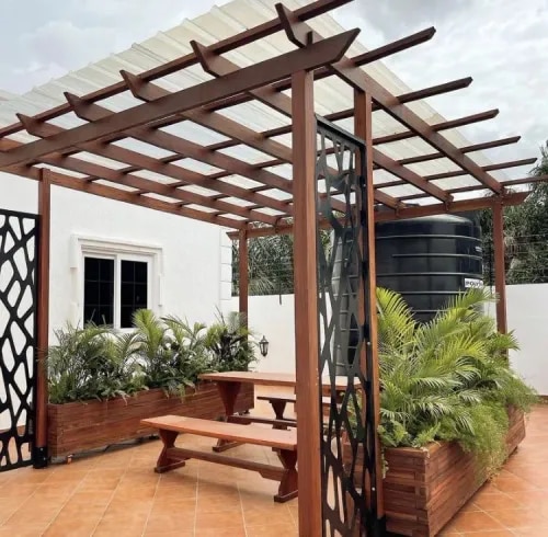 Terrace Pergola Installation with Sleek Modern Designs Chennai product image