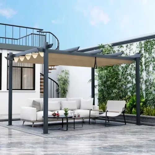 Premium Aluminum Pergolas for Durable Outdoor Use Chennai product image