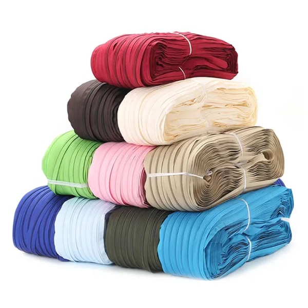 we are manufacturer & wholesaler of all kinds of zipper, slider,& all  bag raw material.#5,#8 & #10 No cfc zipper available in all colours & only wholesale.