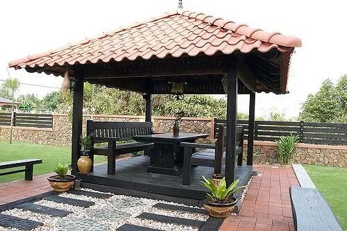 Professional Wooden Gazebo Installation in Chennai product image