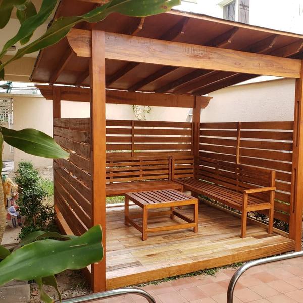 Durable Wooden Gazebo Crafting & Installation in Chennai product image