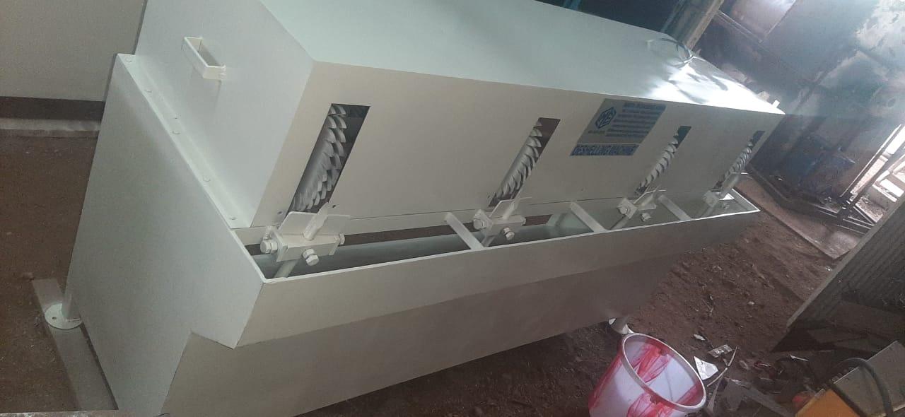 A “four-station” coconut deshelling machine, but based on available sources about multi-station deshellers add general coconut deshelling machines, here’s a detailed description of what a four-station coconut deshelling machine likely is, how it works, and its typical specs and advantages (plus some caveats). Then I'll note some related products for context. A coconut deshelling machine is designed to remove the hard shell (“deshelling”) from dehusked mature coconuts. The “four-station” part means there are four deshelling heads (or cutting stations) working in parallel. This allows multiple coconuts to be processed simultaneously, increasing throughput.Higher Capacity: More stations mean more nuts can be handled at once → higher production rate.Efficiency: Rather than a single operator waiting on one station, multiple coconuts can be fed, reducing idle time.Useful for commercial / industrial-scale coconut processing (e.g., desiccated coconut factories, virgin coconut oil production).