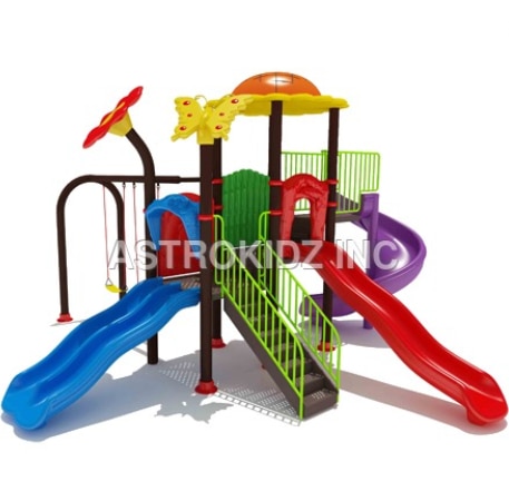 Astrokidz Nature Multi Play Station – Explore, Climb, Imagine!Where Nature Meets AdventureBring the outdoors alive with the Astrokidz Nature Multi Play Station! Designed to spark curiosity and creativity, this playground system blends natural elements with exciting play features, perfect for children aged 3–12. Let kids climb, explore, and connect with nature while having endless fun.FeaturesClimbing Walls & Rope Ladders – Develop strength, coordination, and confidence.Slides & Bridges – Smooth, safe slides and bridges for thrilling adventures.Interactive Play Panels – Engage young minds with puzzles, sensory panels, and games.Natural-Inspired Design – Wooden textures, earthy colors, and eco-friendly materials create a connection with nature.Multi-Level Platforms – Encourage teamwork, exploration, and imaginative play.Benefits of Nature-Based PlayPhysical Development – Promotes balance, agility, and gross motor skills.Imagination & Creativity – Transform playtime into forest adventures, tree-top treks, or jungle explorations.Social Skills – Encourage sharing, collaboration, and cooperative play.Connection with Nature – Inspires curiosity and appreciation for the outdoors.Why Choose Astrokidz Nature Multi Play Station?Safe & Durable – High-quality, weather-resistant materials built for years of play.Eco-Friendly & Child-Friendly – Safe for kids and environmentally responsible.Customizable Designs – Tailor the station to suit your space and age group.Seamless Installation – Quick setup for immediate outdoor fun.Bring the Outdoors to LifeThe Astrokidz Nature Multi Play Station isn’t just a playground—it’s a gateway to adventure, creativity, and discovery. Let your children climb, slide, and explore while connecting with the beauty of nature every day.🌿 Adventure, imagination, and nature – all in one Astrokidz playground! 🌿I can also create a short, punchy version ideal for social media or banners, highlighting the nature-themed adventure aspect.