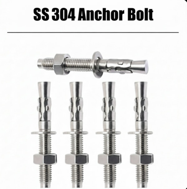 SS 304 M6 Anchor Bolt, SS 304 M8 Anchor Bolt, SS 304 M10 Anchor Bolt,SS 304 M12 Anchor Bolt, SS 304 M14 Anchor Bolt, SS 304 M16 Anchor Bolt,SS 304 M18 Anchor Bolt, SS 304 M20 Anchor Bolt, SS 304 M24 Anchor Bolt,SS 304 M22 Anchor Bolt, SS 304 M27 Anchor Bolt, SS 304 M30 Anchor Bolt,Stainless Steel 304 Anchor Bolt, Heavy Duty SS 304 Anchor Bolt,Industrial SS 304 Anchor Bolt, Concrete SS 304 Anchor Bolt,Stainless Steel 304 Foundation Bolt, Construction SS 304 Anchor Bolt.SS 304 M6 Anchor BoltSS 304 M8 Anchor BoltSS 304 M10 Anchor BoltSS 304 M12 Anchor BoltSS 304 M14 Anchor BoltSS 304 M16 Anchor BoltSS 304 M18 Anchor BoltSS 304 M20 Anchor BoltSS 304 M24 Anchor BoltSS 304 M22 Anchor BoltSS 304 M27 Anchor BoltSS 304 M30 Anchor BoltSS 304 M33 Anchor BoltSS 304 M36 Anchor BoltSS 304 M42 Anchor BoltSS 304 M48 Anchor Bolt