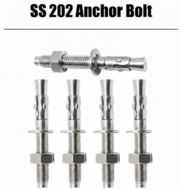 SS 202 M6 Anchor Bolt, SS 202 M8 Anchor Bolt, SS 202 M10 Anchor Bolt,SS 202 M12 Anchor Bolt, SS 202 M14 Anchor Bolt, SS 202 M16 Anchor Bolt,SS 202 M18 Anchor Bolt, SS 202 M20 Anchor Bolt, SS 202 M24 Anchor Bolt,SS 202 M22 Anchor Bolt, SS 202 M27 Anchor Bolt, SS 202 M30 Anchor Bolt,Stainless Steel 202 Anchor Bolt, SS 202 Heavy Duty Anchor Bolt,Industrial SS 202 Anchor Bolt, Construction SS 202 Anchor Bolt,SS 202 Concrete Anchor Bolt, SS 202 Foundation Anchor Bolt,Stainless Steel 202 Expansion Anchor Bolt.SS 202 M6 Anchor BoltSS 202 M8 Anchor BoltSS 202 M10 Anchor BoltSS 202 M12 Anchor BoltSS 202 M14 Anchor BoltSS 202 M16 Anchor BoltSS 202 M18 Anchor BoltSS 202 M20 Anchor BoltSS 202 M24 Anchor BoltSS 202 M22 Anchor BoltSS 202 M27 Anchor BoltSS 202 M30 Anchor BoltSS 202 M33 Anchor BoltSS 202 M36 Anchor BoltSS 202 M39 Anchor BoltSS 202 M42 Anchor Bolt