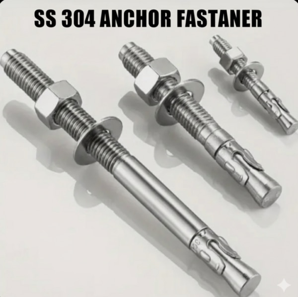 SS 304 Anchor Fastener M6, SS 304 Anchor Fastener M8, SS 304 Anchor Fastener M10,
SS 304 Anchor Fastener M12, SS 304 Anchor Fastener M14, SS 304 Anchor Fastener M16,
SS 304 Anchor Fastener M18, SS 304 Anchor Fastener M20, SS 304 Anchor Fastener M22,
SS 304 Anchor Fastener M24, SS 304 Anchor Fastener M25, SS 304 Anchor Fastener M27,
SS 304 Anchor Fastener M30, SS 304 Anchor Fastener M33, SS 304 Anchor Fastener M36,
SS 304 Anchor Fastener M39, SS 304 Anchor Fastener M42,
Stainless Steel 304 Anchor Fastener, SS 304 Heavy Duty Anchor Fastener,
SS 304 Concrete Anchor Fastener, SS 304 Expansion Anchor Fastener,
AISI 304 Anchor Fastener, Industrial SS 304 Anchor Fastener,
Construction Grade Stainless Steel 304 Anchor Fasteners,
SS 304 Anti Corrosion Anchor Fastener, Stainless Steel Concrete Fixing Anchor,
Stainless Steel 304 Foundation Anchor Fastener.

SS 304 Anchor Fastener M6
SS 304 Anchor Fastener M8
SS 304 Anchor Fastener M10
SS 304 Anchor Fastener M12
SS 304 Anchor Fastener M14
SS 304 Anchor Fastener M16
SS 304 Anchor Fastener M18
SS 304 Anchor Fastener M20
SS 304 Anchor Fastener M22
SS 304 Anchor Fastener M24
SS 304 Anchor Fastener M25
SS 304 Anchor Fastener M27
SS 304 Anchor Fastener M30
SS 304 Anchor Fastener M33
SS 304 Anchor Fastener M36
SS 304 Anchor Fastener M39
SS 304 Anchor Fastener M42