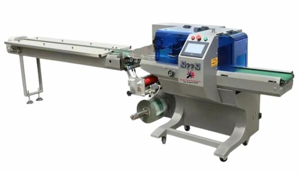 First Tech Packaging, Indore, we have an exclusive range of Best-Quality at Low-Cost Triple-Servo Driven Horizontal Flow Wrap Machine for Chikki, Cup-Cake, Cookies, Bakery Products, Soap, Detergent-Cake, Papad, Ice-Cream and Similar Products Single-Entity Pouch Packaging.