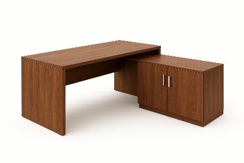 MAIN TABLE : 150*75*75CM HEIGHTSIDE STORAGE : 90*40*65CM HEIGHT