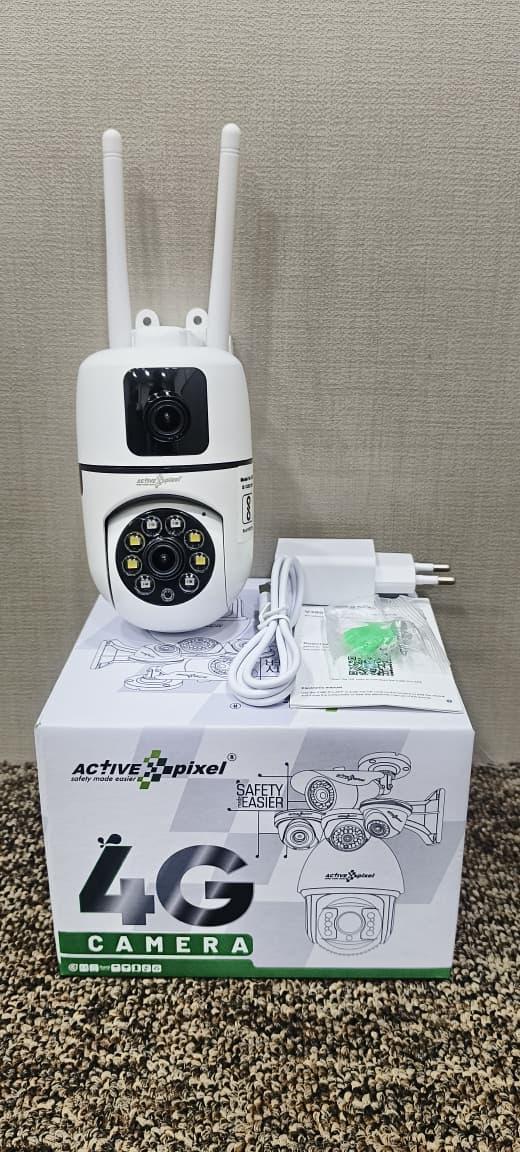 Active Pixel Dual Lens 4G + WiFi Smart Camera is a high-performance outdoor surveillance solution designed for crystal-clear monitoring in all conditions. With dual lenses, advanced night vision, and hybrid connectivity, it ensures uninterrupted security even in remote areas without broadband