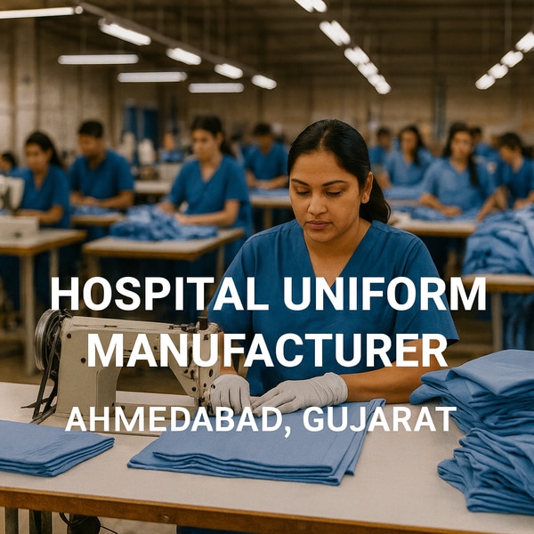 Amit Uniforms – Hospital & Medical Uniform ManufacturerWe specialise in high-quality hospital uniforms designed for doctors, nurses, medical staff, housekeeping and patient care teams. Our uniforms are made using soft, breathable and durable fabrics suitable for long working hours and daily use.We Manufacture:• Doctor Coats (Short & Long)• Nurse Uniforms• Scrub Suits• OT Gowns• Lab Coats• Patient Dress Sets• Housekeeping Uniforms• Reception & Admin Staff UniformsKey Features:• Skin-friendly & breathable fabric• Anti-bacterial and hygienic material• Strong stitching & durable finishing• Colourfast and long-lasting• Perfect fitting for all sizes• Custom logo embroidery & printing• Bulk production with fast deliverySuitable for hospitals, clinics, laboratories, diagnostic centres, medical colleges and healthcare units.Bulk enquiries welcome across Ahmedabad and Gujarat.Website: www.amitcorporateuniform.com
