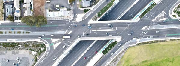 This is the initial planning and construction phase for a new road or modification of an existing one.The design process considers factors like traffic flow, road geometry, and user needs to create a functional and safe road network