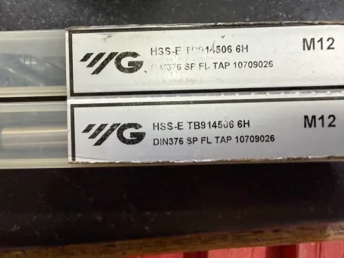 Yg threading tap m12  product image