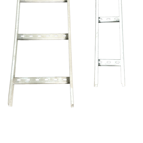 100 mm x 600 mm x 100 mm x 2 mm thickness ladder tray which made in our factory.side channels 100 x 15 x 15 mm with hot dip materials..