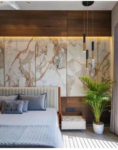 Vox Bedroom Wall Panelling Service in Chennai product image