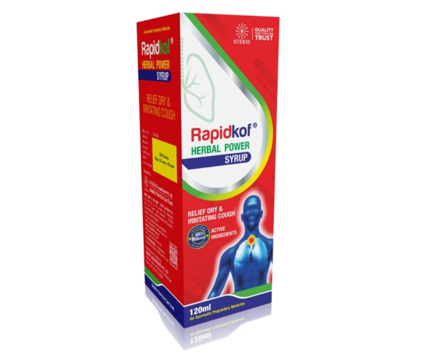 Vasa Adhotoda vasicas RT. 400mg Yashtimadhu ( Glycyrrhiza glabra) RT 200 mg Tulsi (Ocimum sanctum) LF haldi ( Curcuma longa) RZ 120 mg Pippali ( piper longum) fr 70 mg Sunthi (Zingiber officinale) rz 35 mg Kapur Crystal ( cinnamomum camphora) ST 20 mg Pudina (Mentha piperata) Aerial part 2 mg