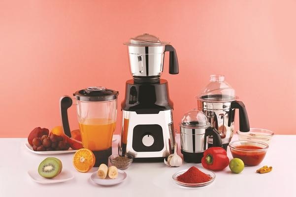 COMMANDO 1000Watts DELIGHT PLUS STEEL BODY “METALLIC COATING WITH STEEL PLARE ”MIXER GRINDER 