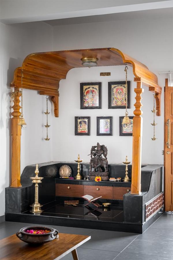 Wooden Pooja Mandir & Pooja Room Decoration Services