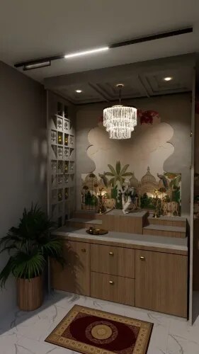 Contemporary Pooja Room Design and Styling Solutions product image