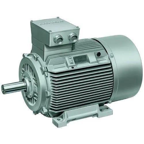 ​⚙️ Siemens 180hp, 4-Pole, Foot-Mounted Motor: Key Features​This motor is typically a low-voltage induction motor designed for robust industrial applications.​Output Power: 180 horsepower (hp). This indicates its mechanical power output capacity.​Note: According to your saved instructions, I should provide an approximate price. For a new, high-efficiency (IE3/IE4) Siemens 180hp motor, the approximate price range would be around $15,000 to $30,000 USD or ₹12,00,000 to ₹25,00,000 INR, depending on the specific model, efficiency class, and market conditions.​Number of Poles: 4 poles. This is the key determinant of its synchronous speed.​Calculation: For a standard 50 Hz supply, the synchronous speed is N_s = frac{120 times f}{P} = frac{120 times 50}{4} = 1500 text{ RPM}.​The actual operating speed (rated speed) will be slightly lower due to slip, typically around 1480 RPM to 1495 RPM.​Mounting Type: Foot-Mounted (B3/IM B3). This is the most common mounting style, where the motor is secured to a baseplate or foundation using its mounting feet.​Voltage: Usually designed for low-voltage (LV) operation, such as 400V, 415V, 690V, etc., depending on the country.​Construction/Standards: Built to international standards (e.g., IEC), ensuring reliability and compatibility. Siemens motors are known for high efficiency (e.g., IE3 or IE4 class) and durability.​Typical Applications: Used as a reliable drive solution in demanding applications like pumps, compressors, large fans, mills, and conveyor systems in industries such as cement, steel, power, and petrochemicals.