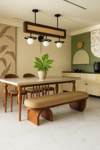 Contemporary Dining Room Designs by Experts in Chennai product image