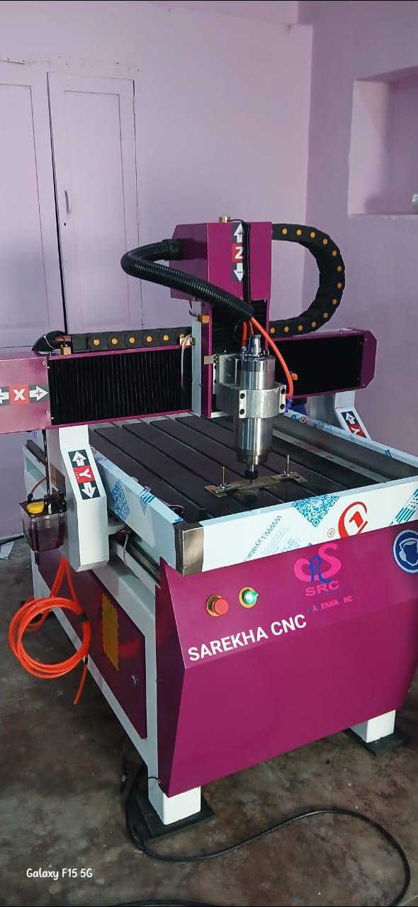 Metal engraving CNC Router machine | Sarekha CNCMetal Engraving CNC Router Machine is a high-precision CNC solution designed for engraving, marking, and light machining on aluminium, brass, copper, mild steel, stainless steel, and other metals. This machine is widely used for nameplates, panels, moulds, dies, signage, control panels, jewellery, and industrial components. With advanced CNC control and rigid construction, it delivers accurate, clean, and repeatable engraving results.As a trusted Metal Engraving CNC Router Machine Manufacturer in India, we offer machines engineered for precision, durability, and consistent industrial performance.