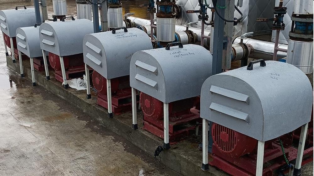 FRP Motor Protection Cover