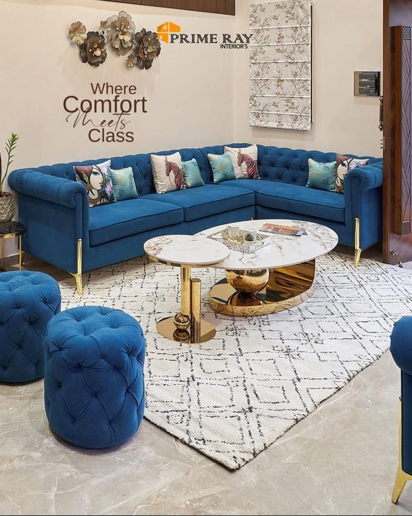 sofa size in running feet 13.5