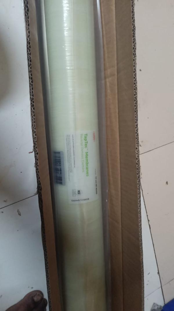 Type: Thin Film Composite (TFC) Reverse Osmosis MembraneBrand: DuPontCapacity: 75 / 80 / 100 GPD (as applicable)Salt Rejection: Up to 98–99%Operating Pressure: 40–125 psiOperating Temperature: Max. 45°CpH Range: 2–11 (Operating), 1–12 (Cleaning)Maximum TDS: Up to 2000 ppmApplication: Domestic RO water purifiersFeed Water Type: Brackish / Potable Water