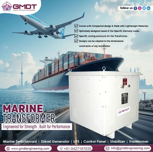 ⚓ Marine Transformer in Kenya | Reliable Ship & Offshore Power by GMDT Engineering