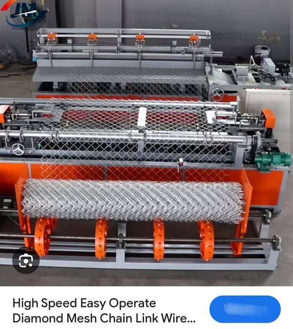 High Speed easy Operated Diamond Mesh Chain Machine | Sarekha CNC