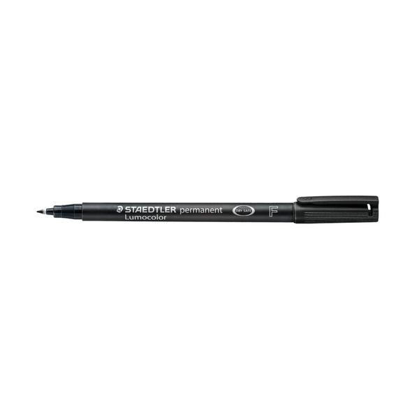 Staedtler Lumocolour Permanent Marker Fine Line Width -BLACK 